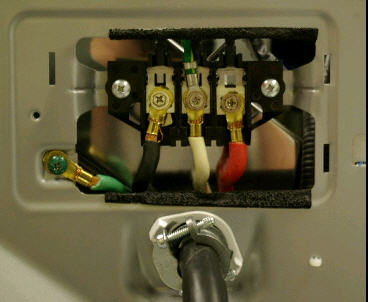 Four Wire Power Cord Installation B